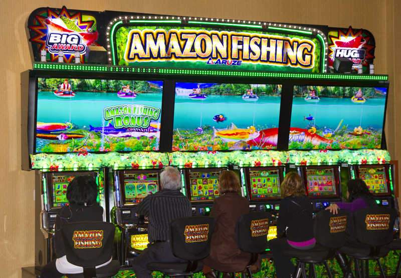Aruze paradise fishing slot machine